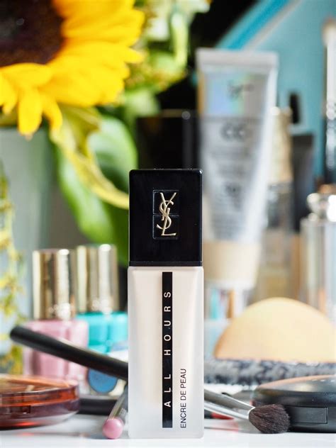 ysl all hour foundation review|ysl all hours foundation size.